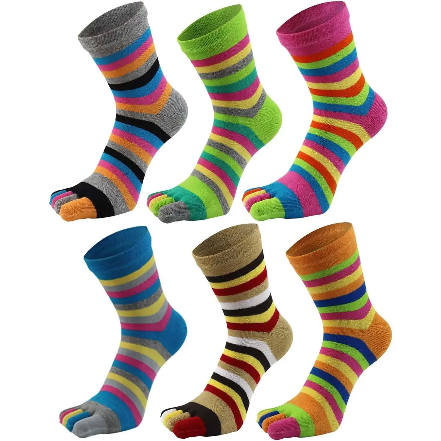 Cotton Crew Sock Pack - 5 Pairs/Lot High Quality Combed Cotton
