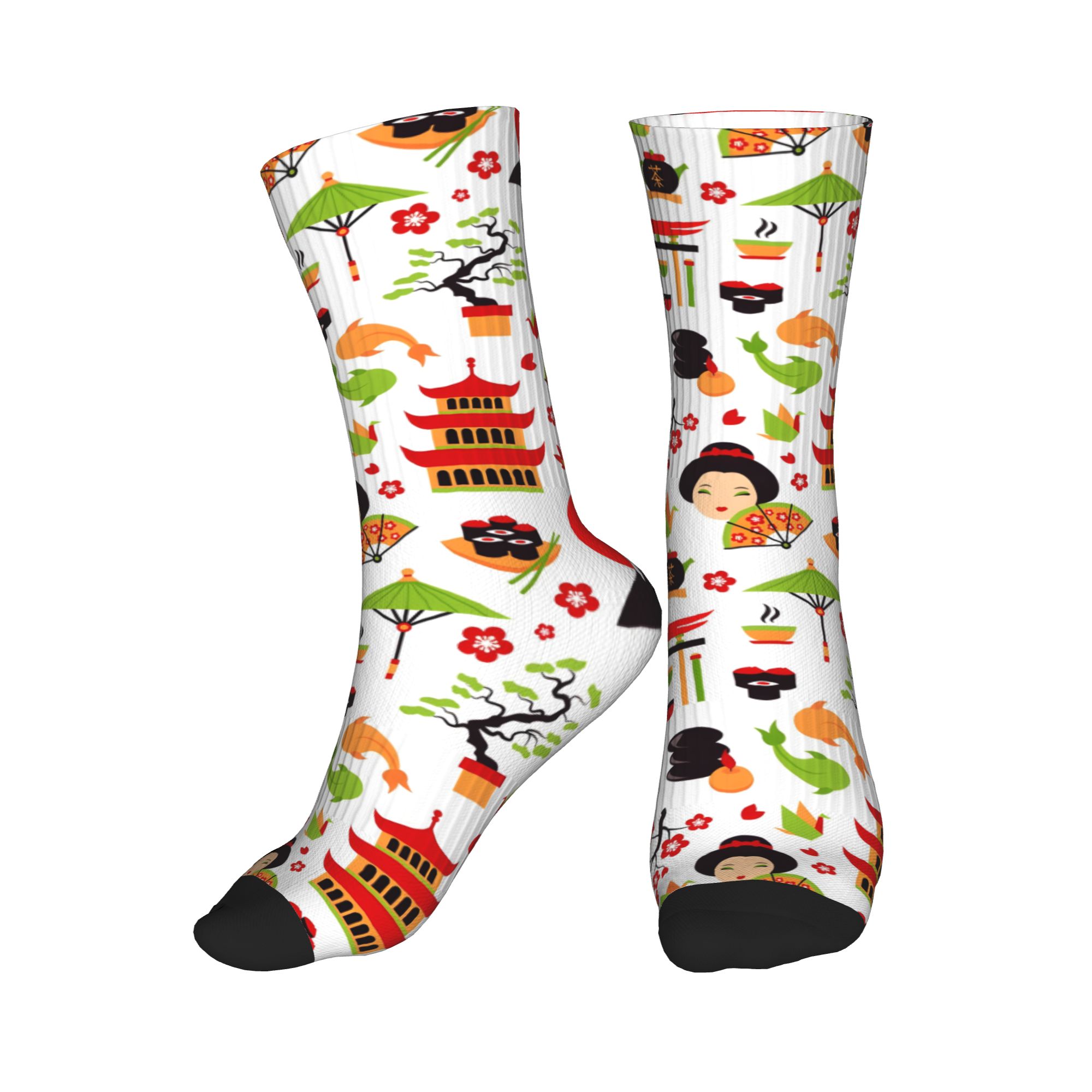 Cool Men's White Japanese Geis - огляд і ціна Dress Sock Men