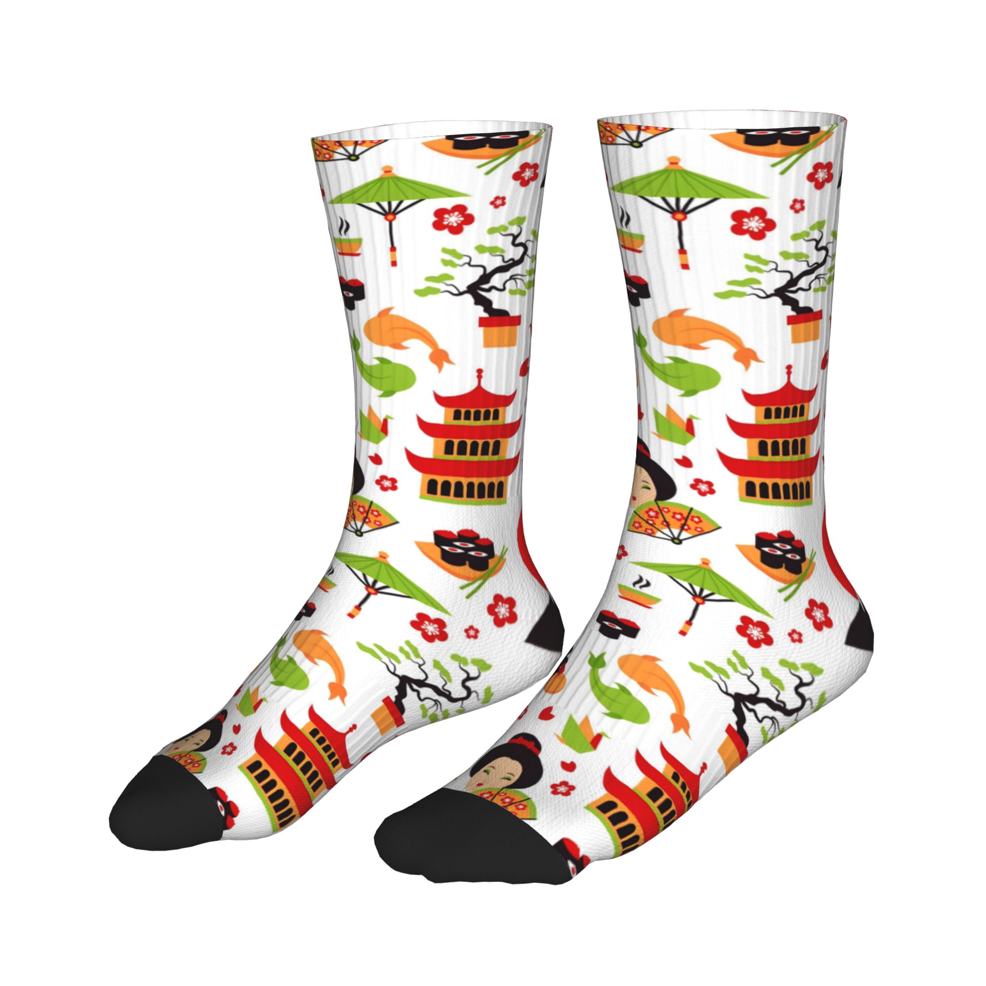 Cool Men's White Japanese Geis - огляд і ціна Dress Sock Men