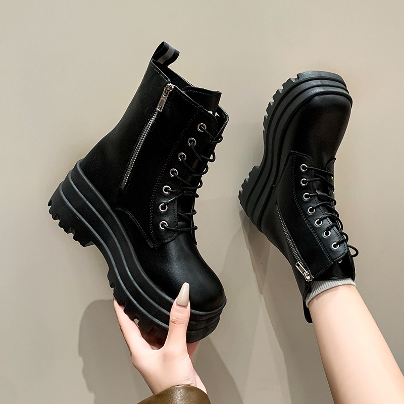 Fall/Winter New Side Zip Platf - огляд і ціна No Show Sock Women