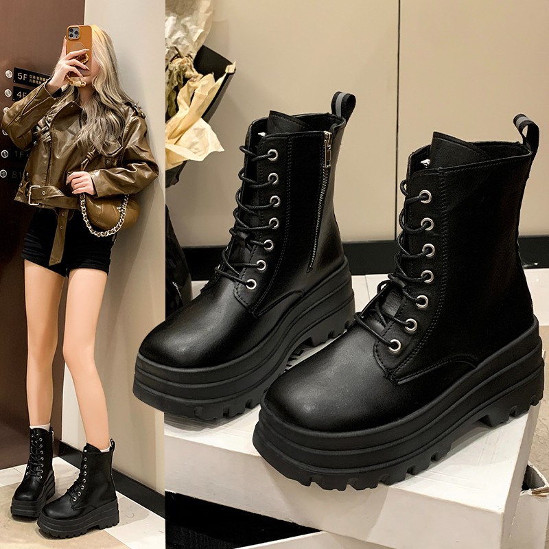 Fall/Winter New Side Zip Platf - огляд і ціна No Show Sock Women