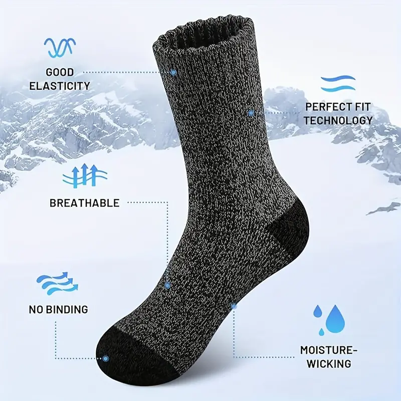 US Warehouse Fast Shipping 5 P - огляд і ціна Wool Hiking Sock