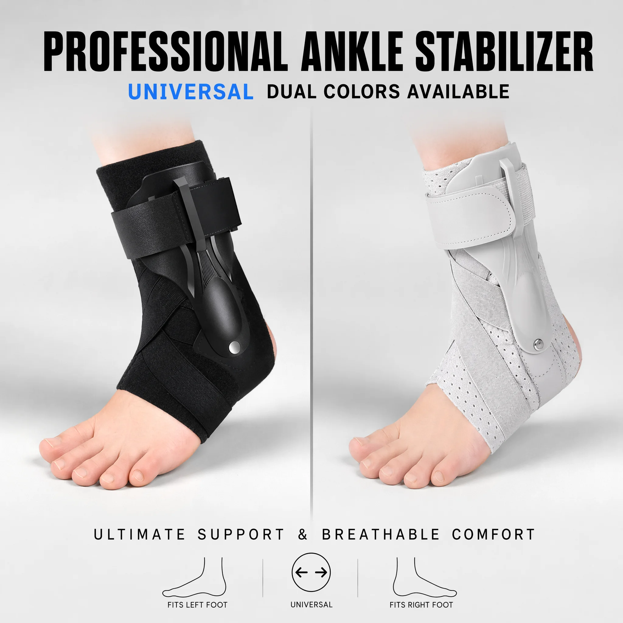 Ankle Brace with Side Stabiliz - огляд і ціна Ankle Brace Sock