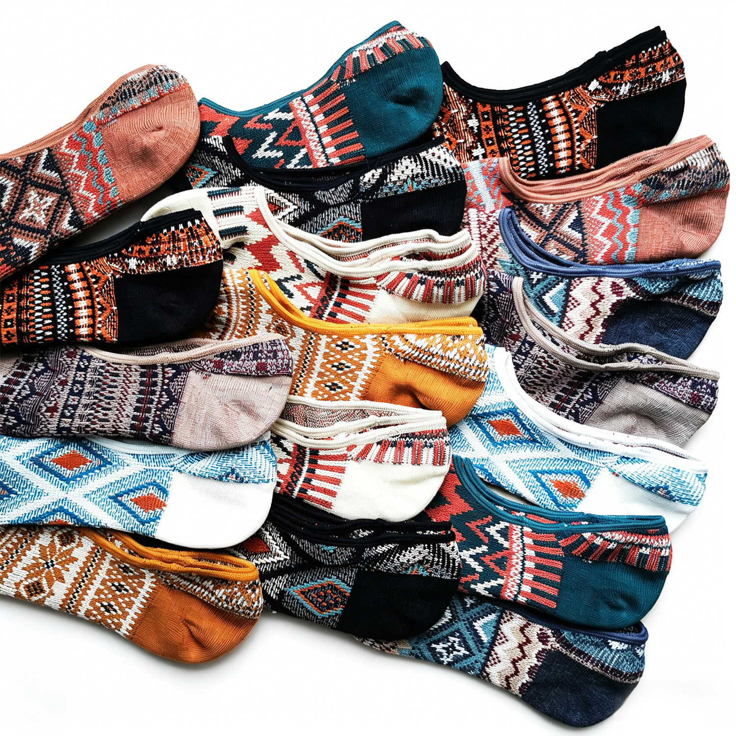 10/20 Pairs No Show Socks Men  - огляд і ціна No Show Sock Women