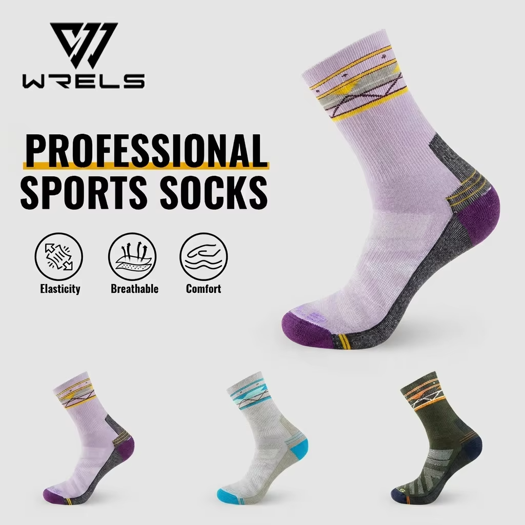 WRELS 1/2/3 Pairs Merino Wool  - огляд і ціна Wool Hiking Sock